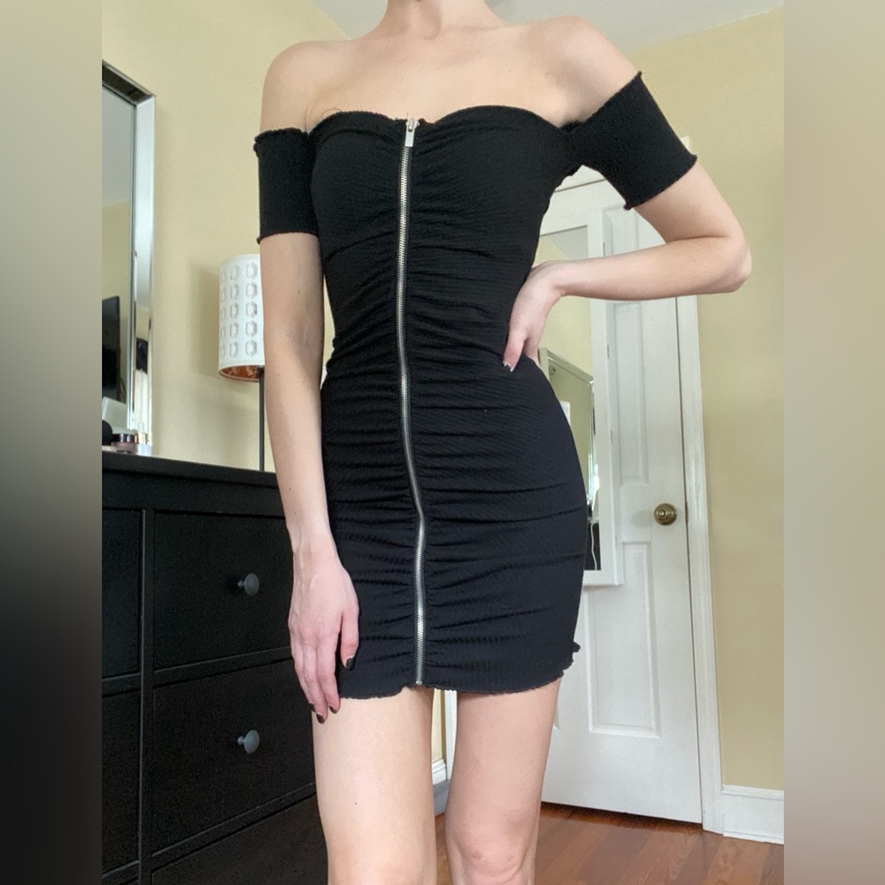 Forever 21 Zip Up Dress